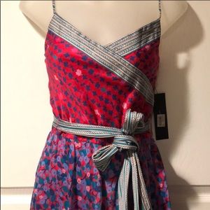 Marc Jacobs Dress Red Clover side zip strap 6